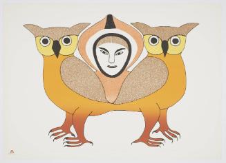 Colorful Sentinel from Kenojuak/Folio 2