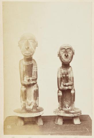 [New Guinea: Idols, front view]   from Oceanic Album