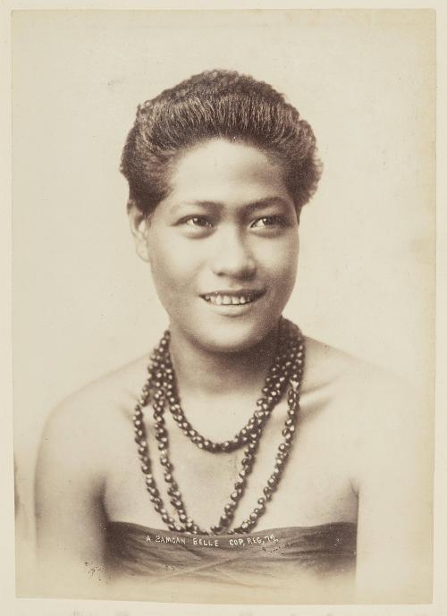 [Samoan girl: Miriami] "L'Allegro"   from Oceanic Album