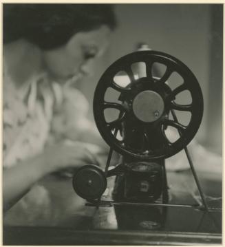 Untitled (Woman at Sewing Machine)