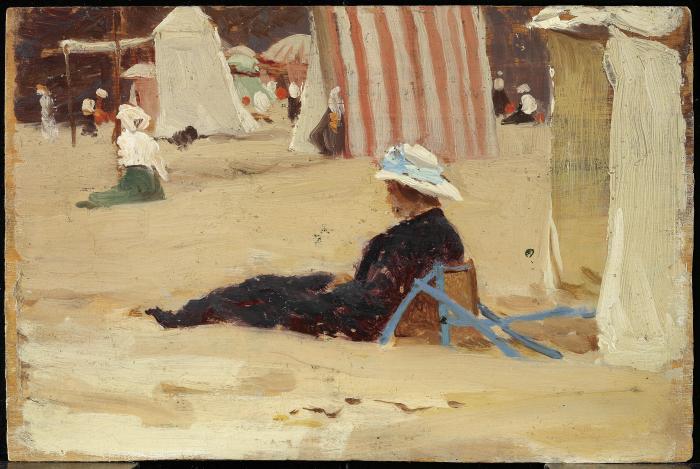 Sur la plage