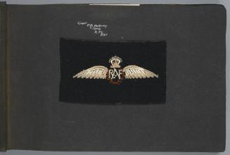 Page 1 of Canadian Aviator in training Album