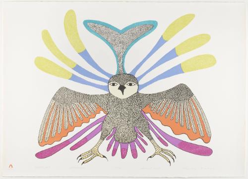 Spirit Owl from Lithographs by Kenojuak