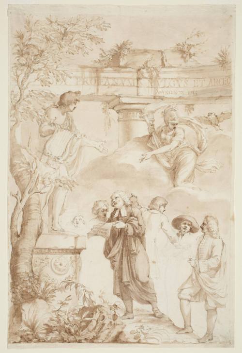 A clerical poet before Apollo