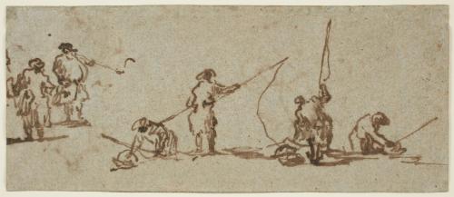 Sketch of Some Fishermen