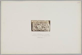 Element No. 421 - Modele Abandonne. Pavillons D'Axe/ Frise de l'Ordre des Caryatides par M. Perrault