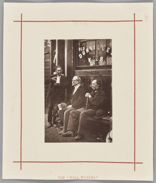 Street Life in London: The "Wall Worker"