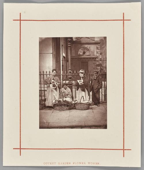 Street Life in London: Covent Garden Flower Women