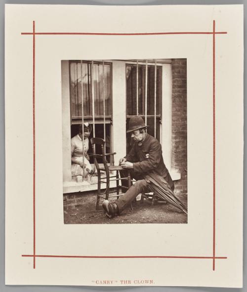 Street Life in London: "Caney" the Clown