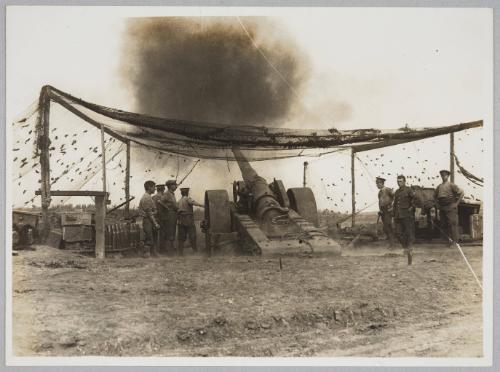 Firing a long range gun