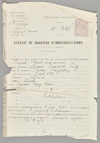 British nursing in Calais, photographs, postacards, etc.