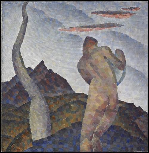 Untitled (Figure in a Landscape)