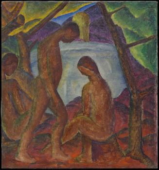 Untitled (Landscape with Three Figures)