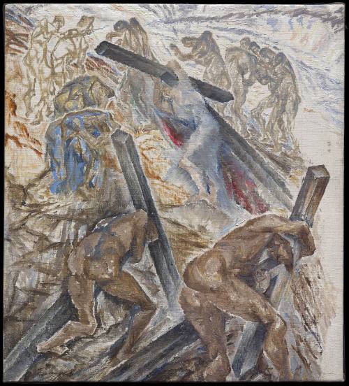 Untitled (Christ Carrying the Cross with Two Criminals)