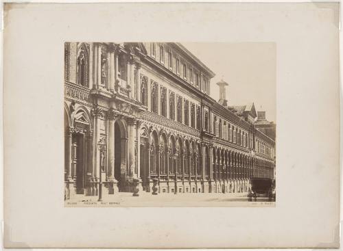 Façade of hospital, Milan