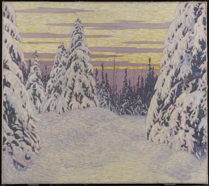 Spruce and Snow, Northern Ontario