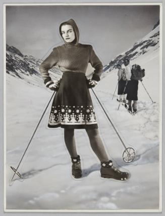 Model, 'daisy' dress.