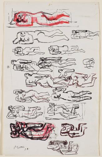 Ideas for West Wind Relief (recto); Ideas for West Wind Relief (verso)