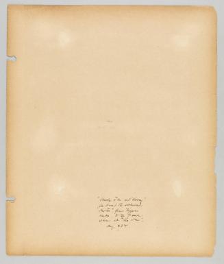 "Uncle Tom and "Lovey", On board the schooner "Hilton", from Nippers Harbor, to the French shore at La Scie", Aug. 22nd. Page 63 of Newfoundland from Collection of Canadian albums compiled by Edith S. Watson
