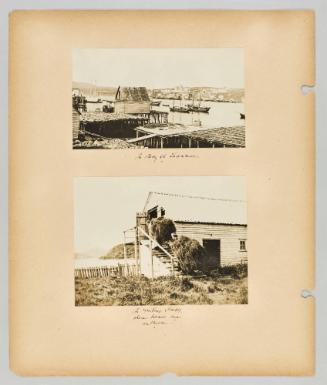 [Bay of St. Lawrence and Fortune Harbor] Page 51 of Newfoundland from Collection of Canadian albums compiled by Edith S. Watson
