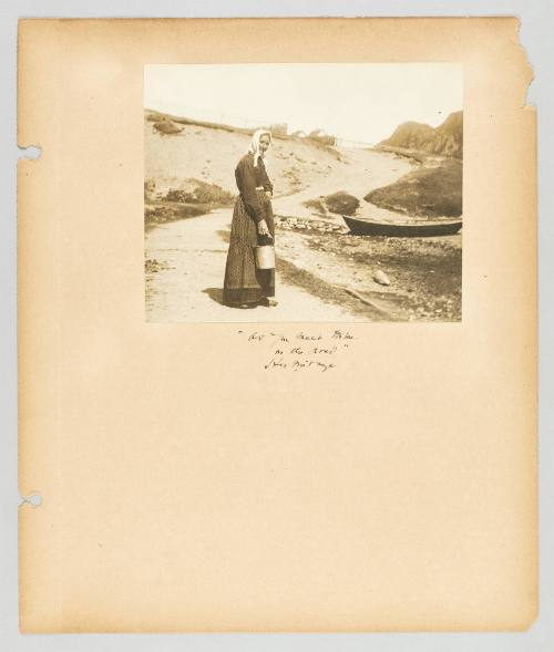 "As I meet Home on the road" Hermitage. Page 32 of Newfoundland from Collection of Canadian albums compiled by Edith S. Watson
