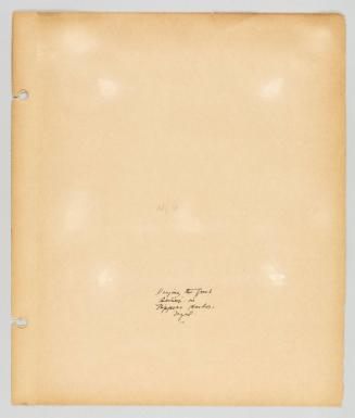 Drying the great seines, in Nippers Harbor, Nfld. [Page 7 of Newfoundland from Collection of Canadian albums compiled by Edith S. Watson]