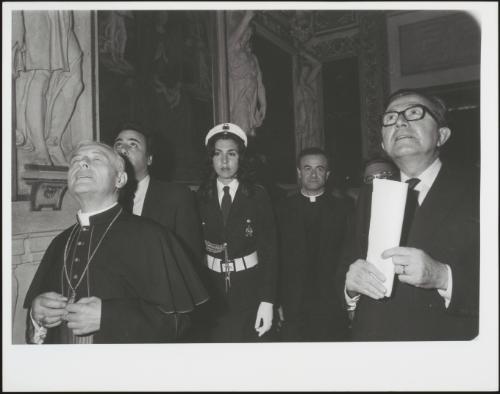 Enrico Berlinguer and Ugo Poletti 
