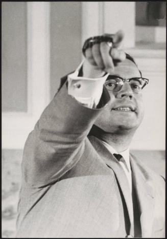 Belgian priest during the priests' protests