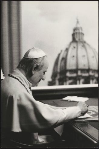 Portrait of Pope Saint John XXIII in the Vatican