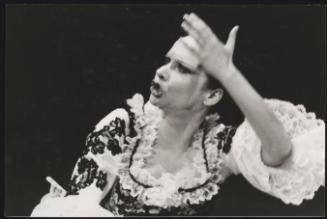 Maria Grazia Bon performing on a stage