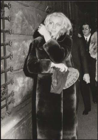 Portrait of the singer Patty Pravo 