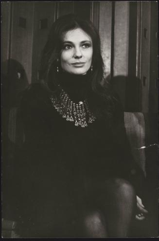 Portrait of actress Jacqueline Bisset 