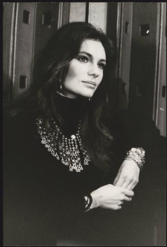 Portrait of actress Jacqueline Bisset 