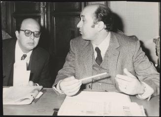 Ciriaco De Mita and Giovanni Galloni 