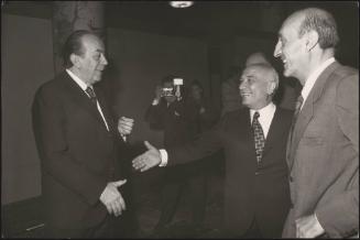 Amintore Fanfani and Carlo Donat-Cattin 