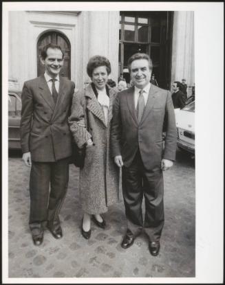 Mario Condorelli, Rosa Russo Iervolino and Salvatore Campus from the Christian Democracy Party 