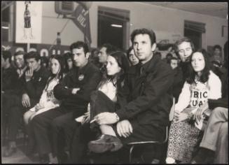 A Coca-Cola factory workers' union meeting