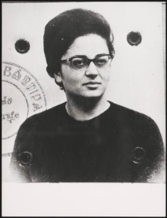 Official portrait of victim Teresa Ricciardi, killed by police fire during a protest in Battipaglia in 1969
