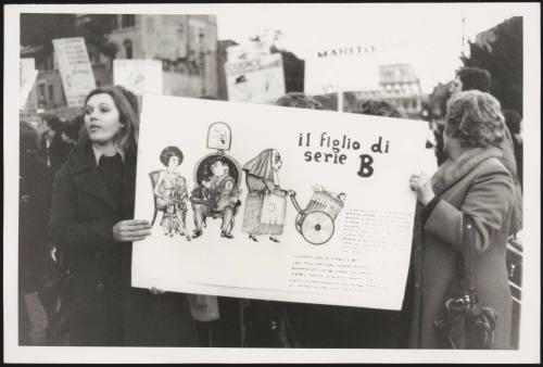 A feminist rally in support of abortion