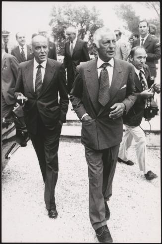 Leopoldo Pirelli and Giovanni Agnelli 