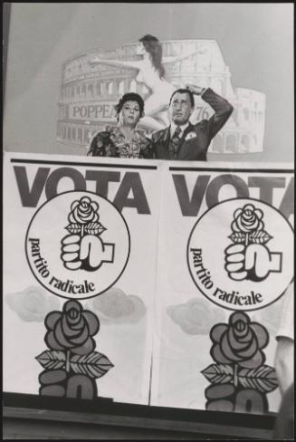 The Radical Party's election poster