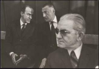 Leopoldo Pirelli and Gianni Agnelli