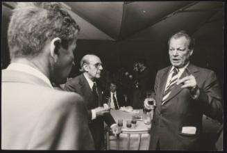 Willy Brandt and Enrico Berlinguer