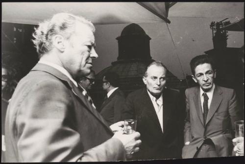 Willy Brandt and Enrico Berlinguer 