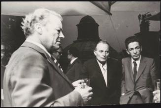 Willy Brandt and Enrico Berlinguer 