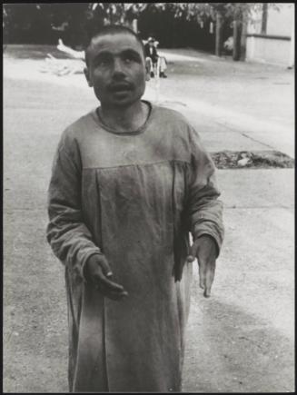 Patient from the psychiatric asylum of Villa Clara, Cagliari 