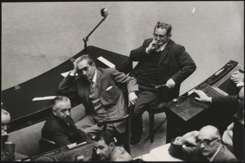 Politicians in parliament