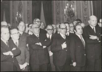 Veterans and decorated Partisans of World War II are honoured at the Palazzo del Quirinale