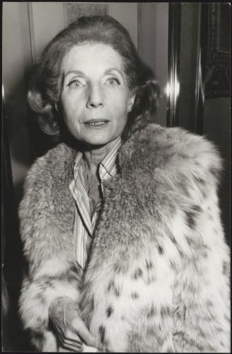 A portrait of Palma Bucarelli