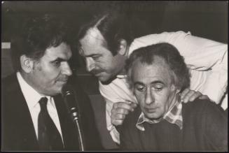 Portrait of Alfredo Giuliani, Nanni Balestrini and Walter Pedullà
